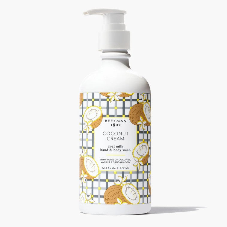 Beekman Goat Milk Hand & Body Wash 12.5fl oz 370mL - Coconut Cream