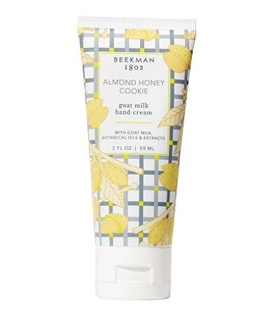 Beekman Goat Milk Hand Cream 2oz 59mL - Almond Honey Cookie