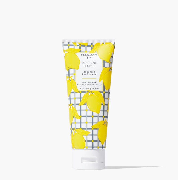 Beekman Goat Milk Hand Cream 2oz 59mL - Sunshine Lemon
