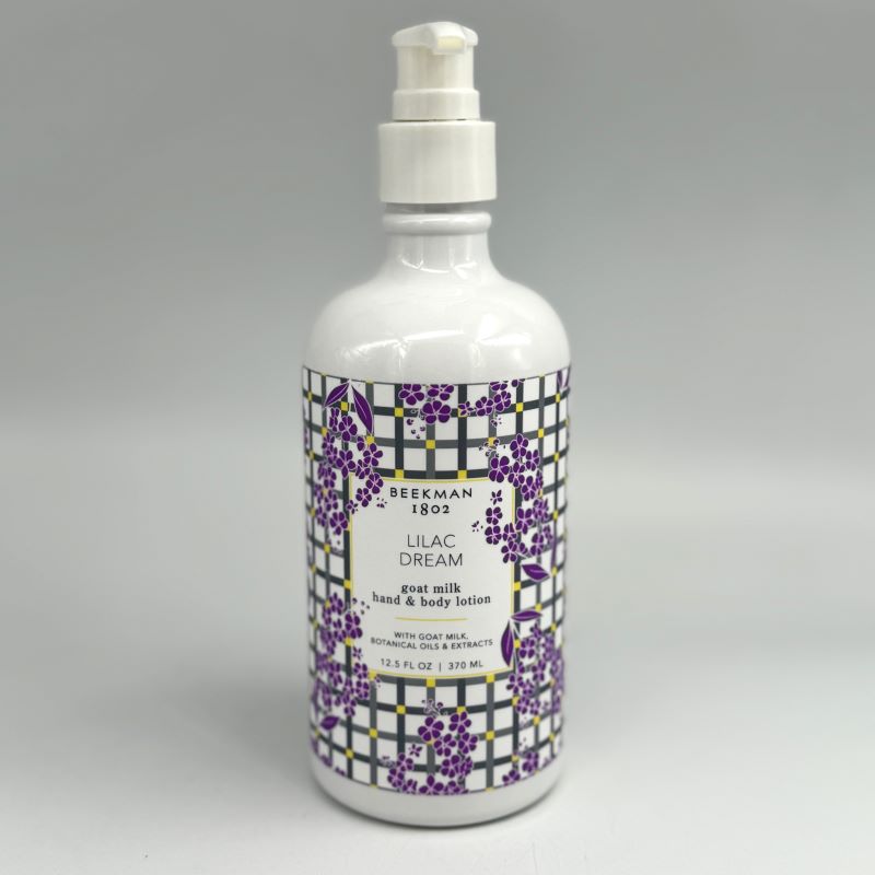 Beekman Goat Milk Lotion 12.5oz 370mL - Lilac Dream