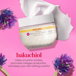 flowers cream and information bakuchiol is a natural retinol alternative that smooths wrinkles promotes collagen production and keeps skin youthful
