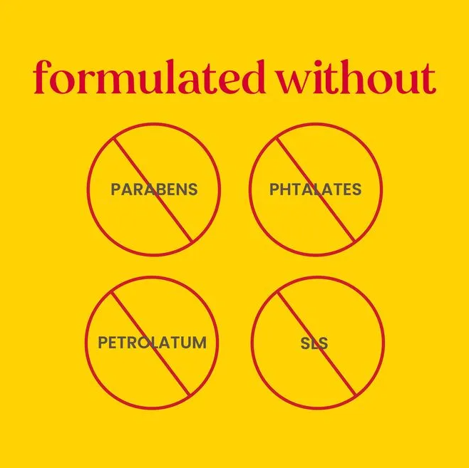 facial wash has no harmful chemicals