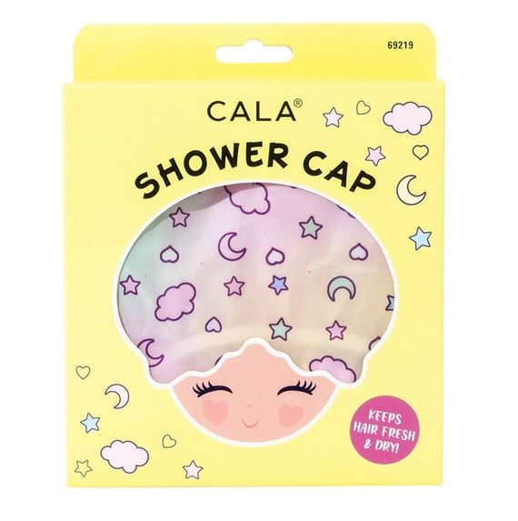 Cala Patterned Shower Caps