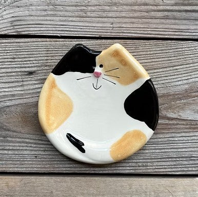 August Ceramics Mini Cat Soap Dishes