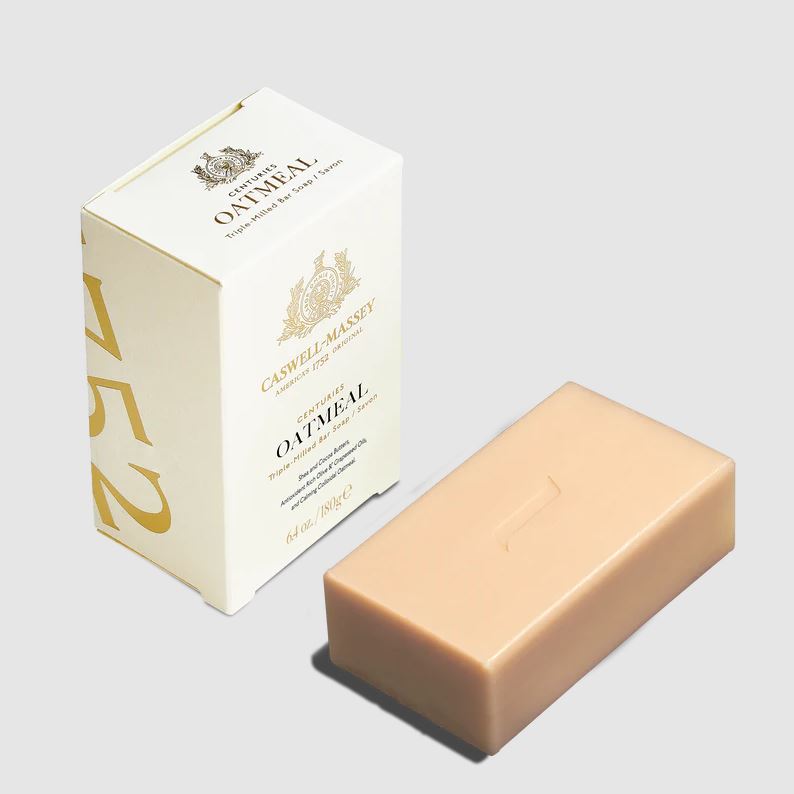 Caswell Massey Triple-Milled Bar Soap 5.8oz 164g - Centuries Oatmeal
