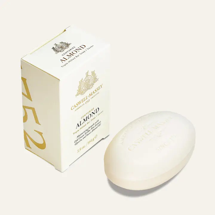 Caswell Massey Triple-Milled Bar Soap 5.8oz 164g - Almond