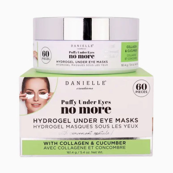 Danielle Hydrogel Under Eye Masks with Collagen & Cucumber 5.4oz 161.4g 60pc