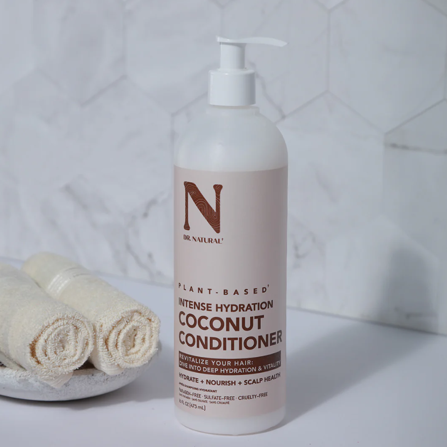 Dr. Natural Plant-Based Intense Hydration Coconut Conditioner 16oz