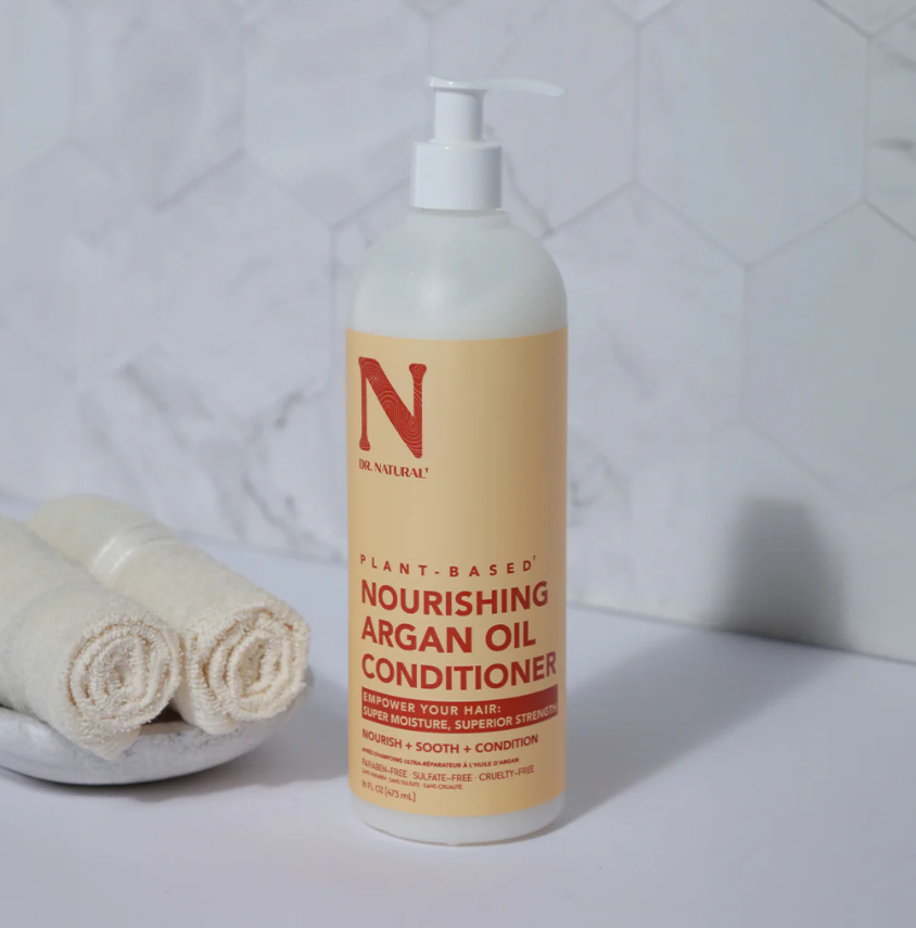 Dr. Natural Plant-Based Nourishing Argan Oil Conditioner 16oz