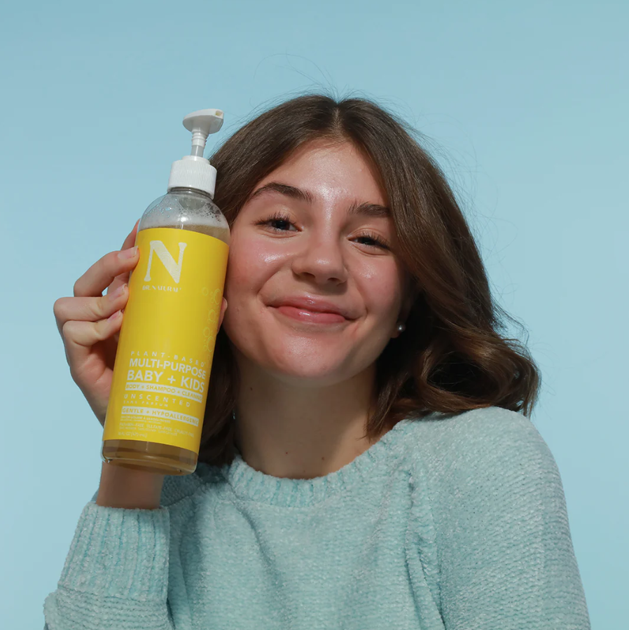 Dr. Natural Plant-Based Multipurpose Baby + Kids Wash 16oz - Unscented