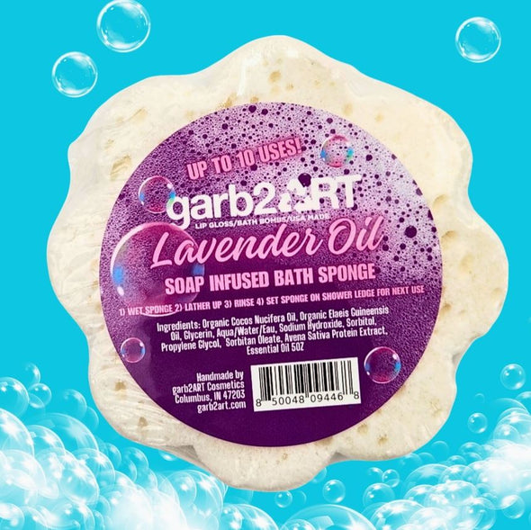 Garb2Art Soap Infused Bath Sponge