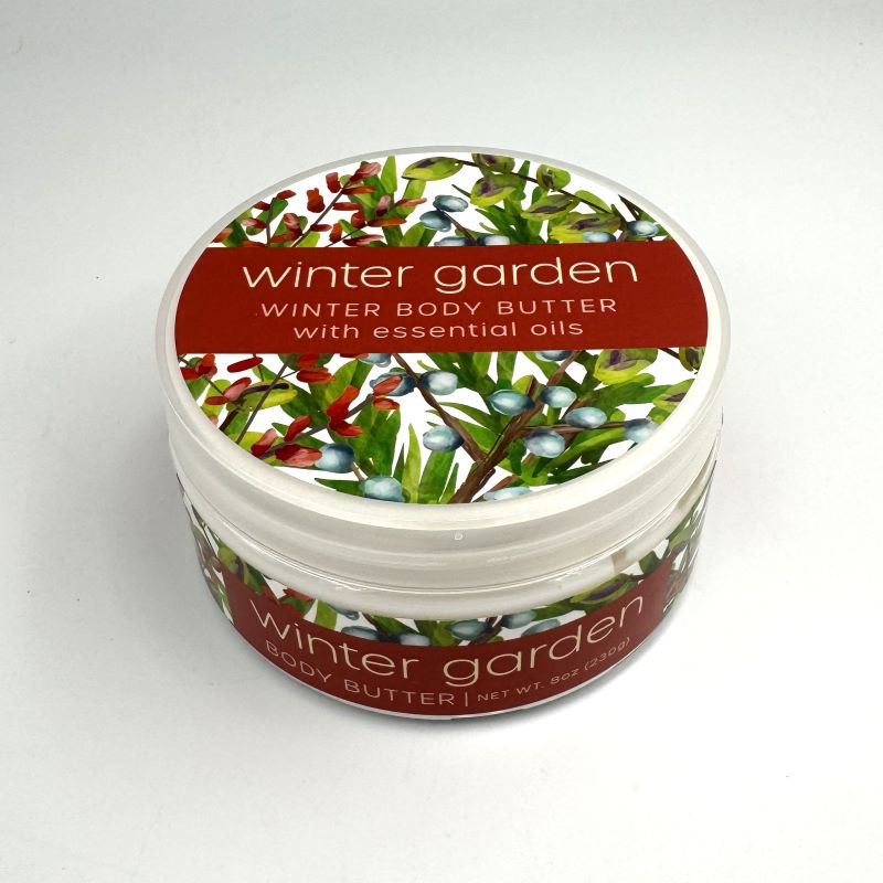 Greenwich Bay Winter Body Butter 8oz 230g - Winter Garden