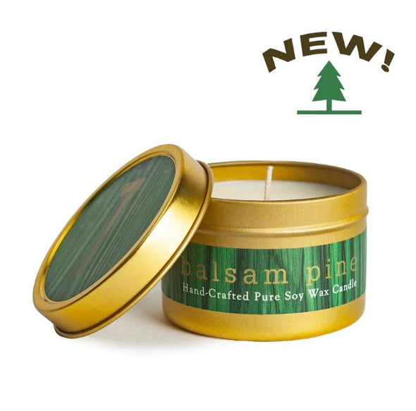 Kalastyle Travel Candle in Tin 4oz 113g - Balsam Pine