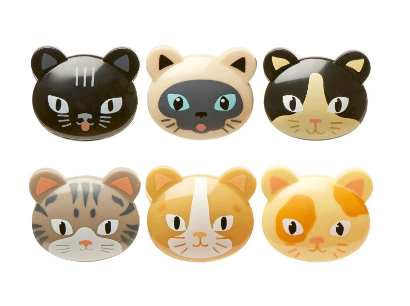 Kikkerland Cat Bag Clips