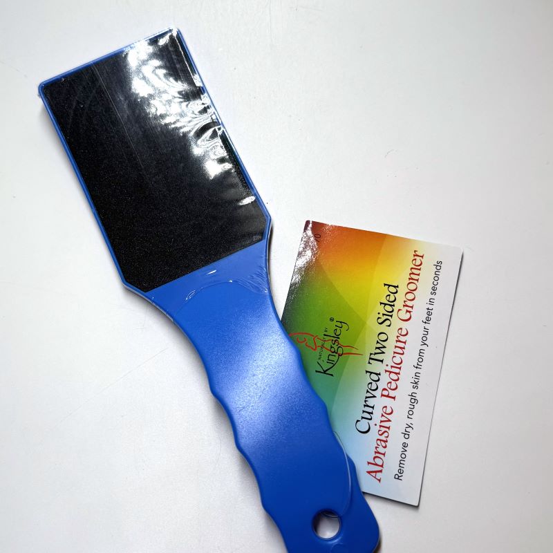 Kingsley Curved Two Sided Abrasive Pedicure Groomer