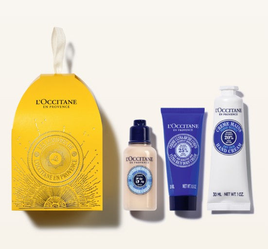 L'Occitane 2025 Shea Butter Ornament Gift Set