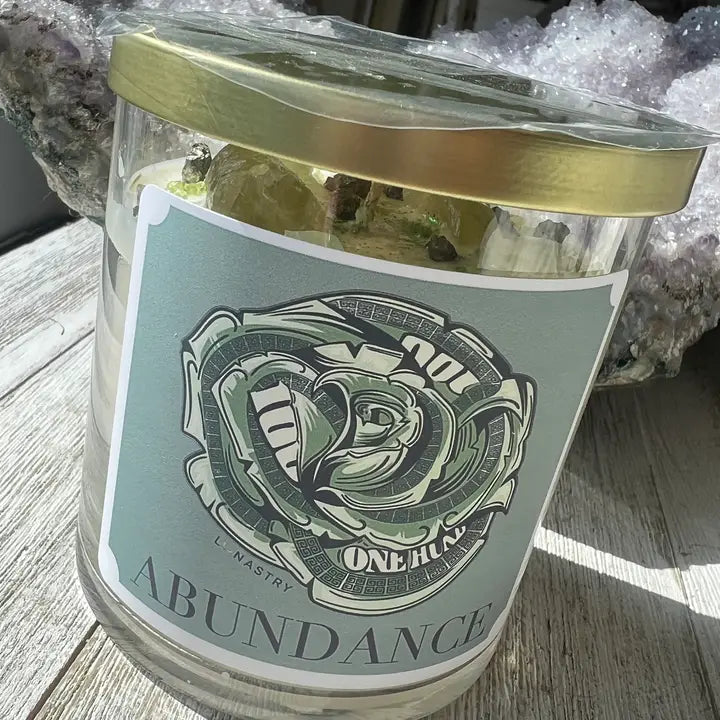 Lunastry Abundance Soy Wax Candle