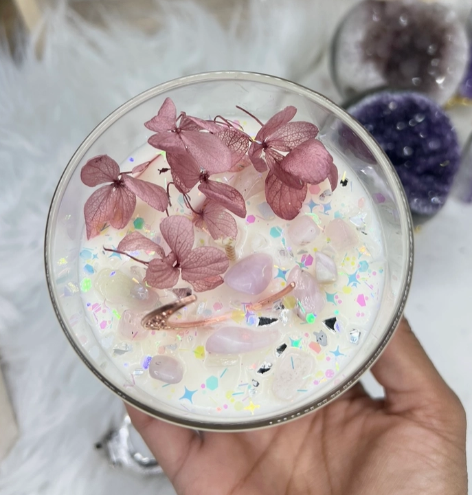 Lunastry Bitch, I Love You Crystal Soy Wax Candle 11oz