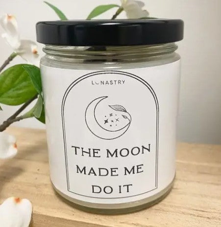 Lunastry The Moon Made Me Do It Soy Candle