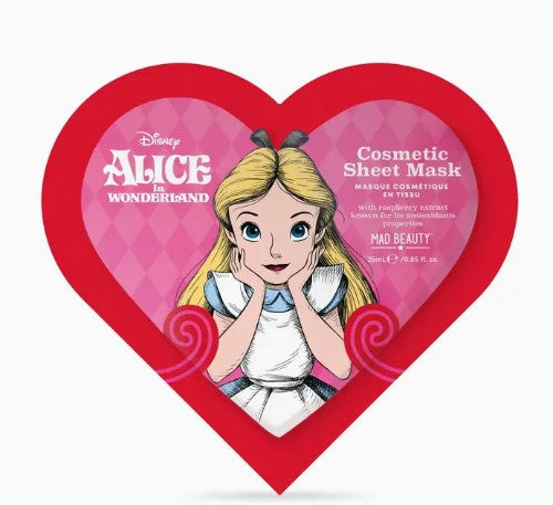 Mad Beauty Cosmetic Sheet Mask 0.8oz 25ml - Alice in Wonderland