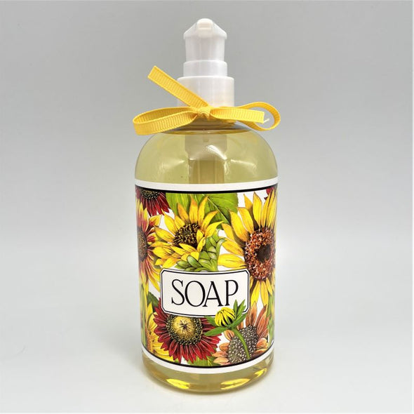Mary Lake-Thompson Fall Liquid Soap 12oz 340g - Sunflowers (Fresh Scent)