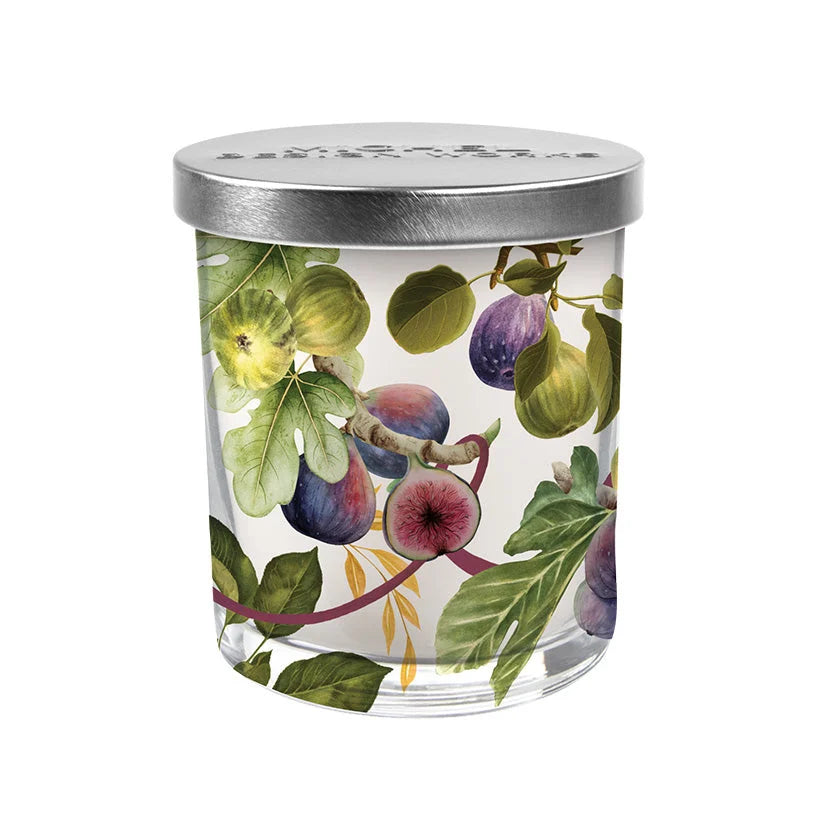 Michel Design Works - Fig & Pear - Decorative Glass Candle - 7.4oz - 209g