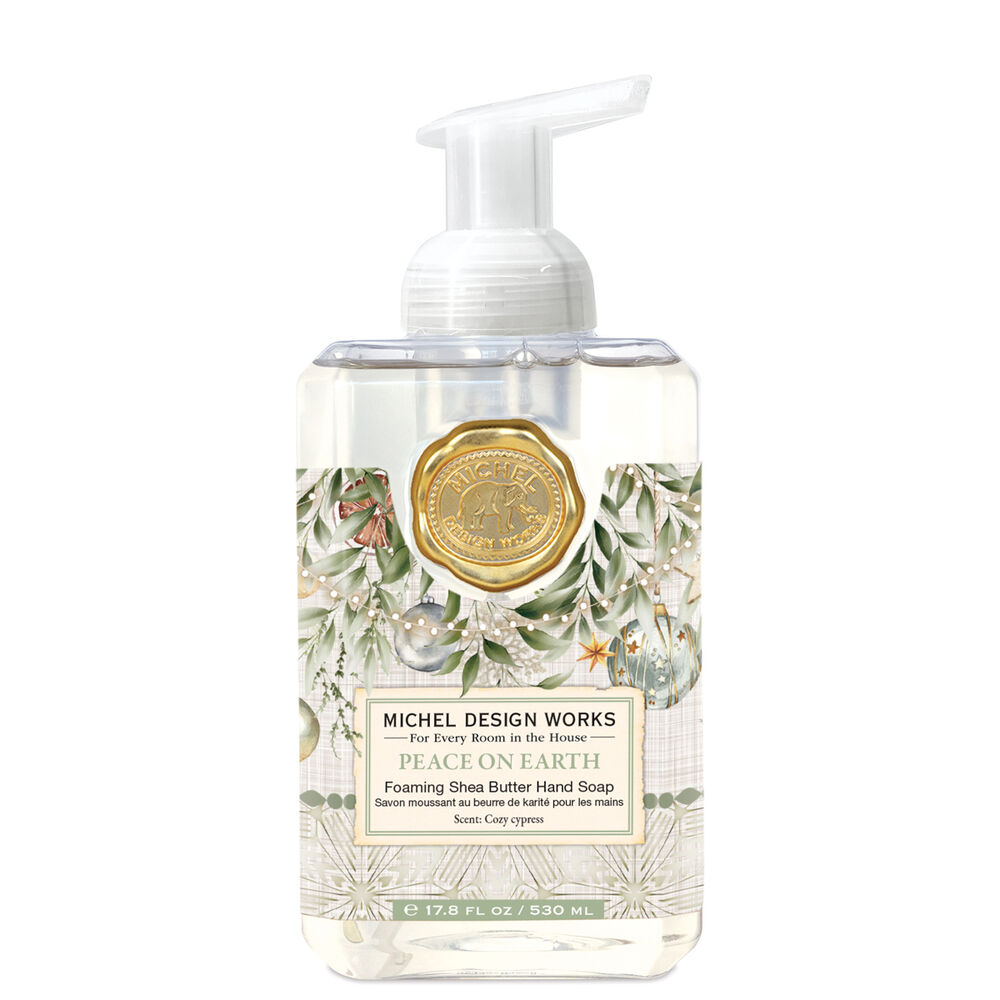 Michel Design Works Foaming Hand Soap 17.8fl oz 530ml - Peace on Earth