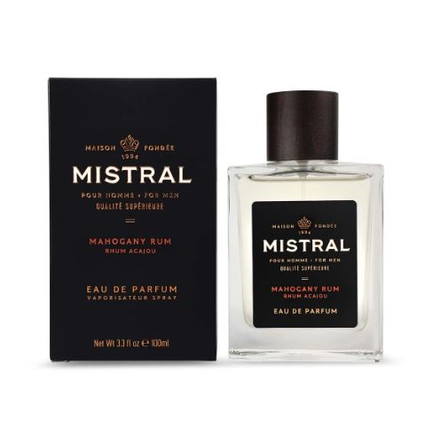 Mistral Men's Eau de Parfum 3.3fl oz 100 ml - Mahogany Rum