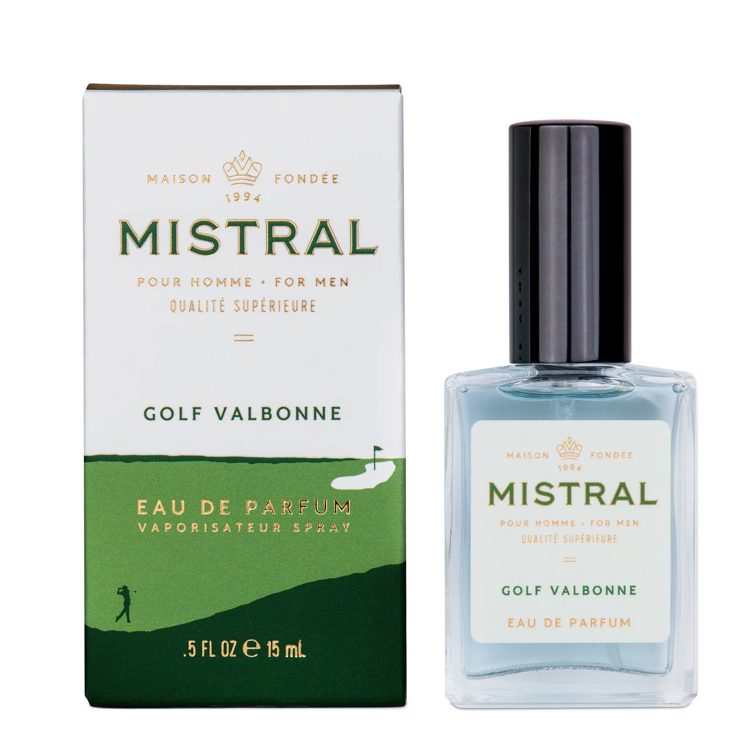 Mistral Men's Eau de Parfum 0.5floz 15ml- Golf Valbonne