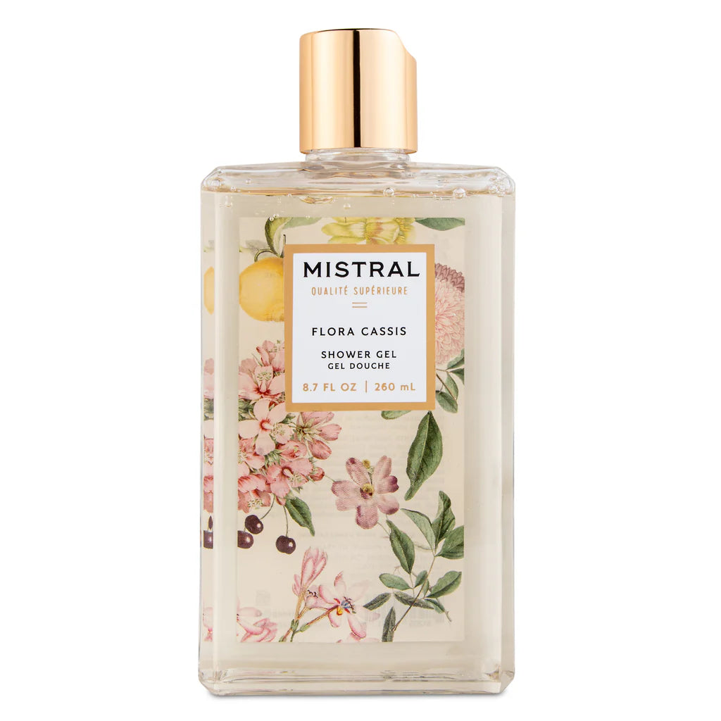 Mistral Shower Gel 8.7oz - Flora Cassis