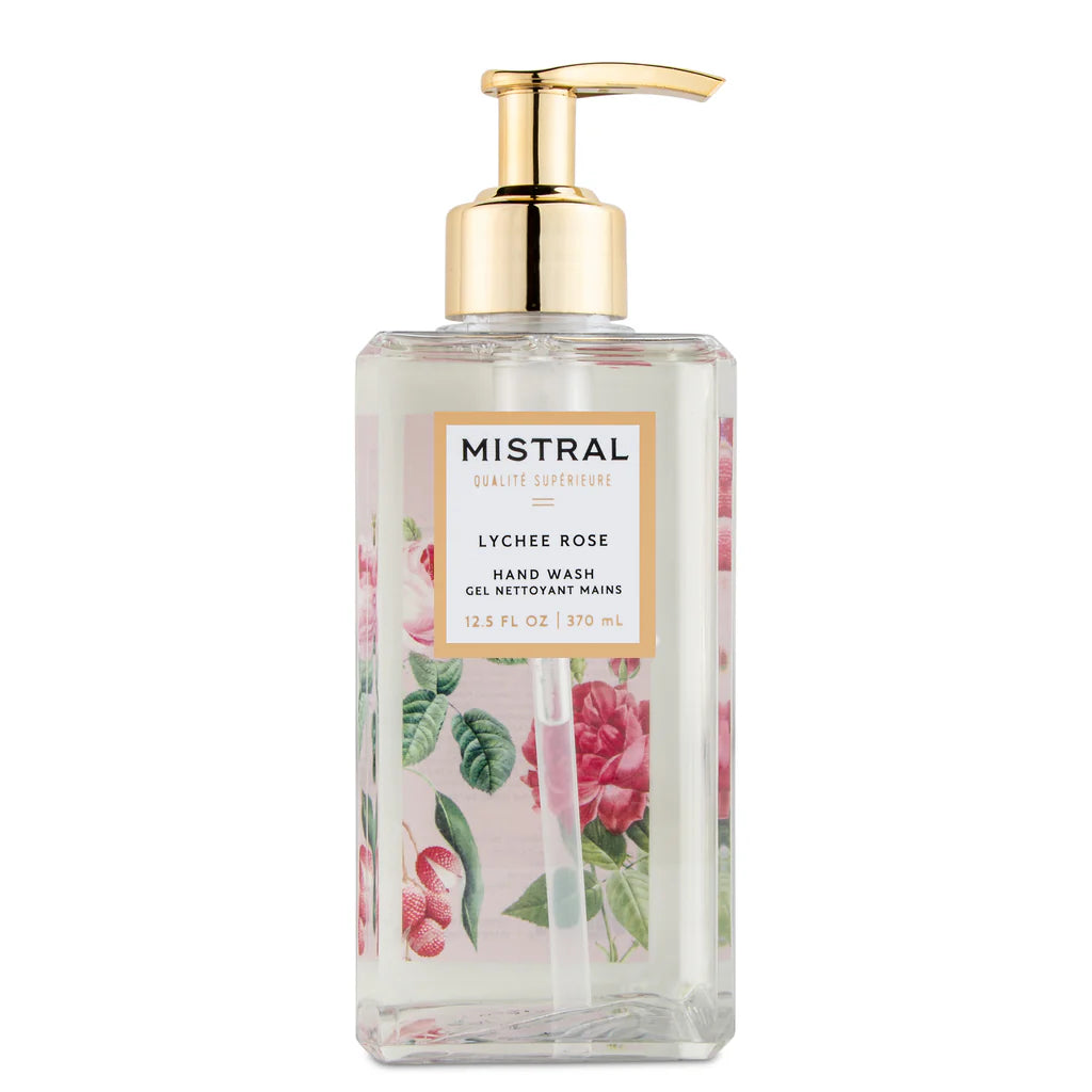 Mistral Hand Wash 12.5oz - Lychee Rose