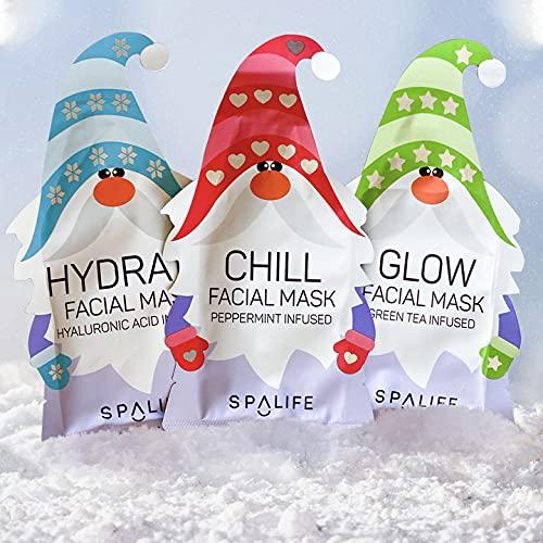 My Spa Life Christmas Holiday Gnomes Facial Mask