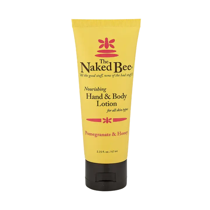 Naked Bee Hand & Body Lotion 2.25oz - Pomegranate & Honey