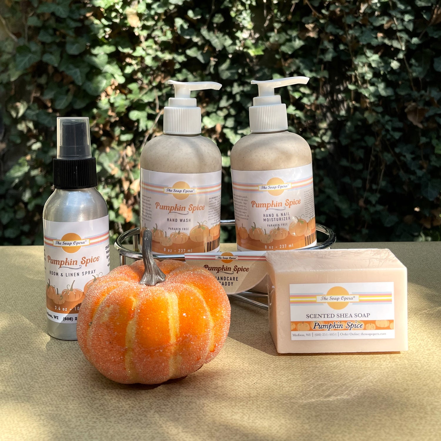 The Soap Opera Scented Goat Milk Bar Soap 4.25oz 120g - Pumpkin Spice