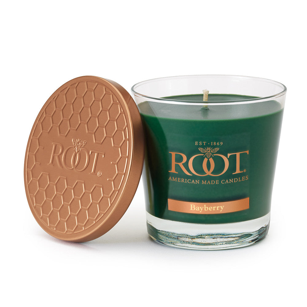Root Candles Holiday Small Veriglass 6.3oz - Bayberry