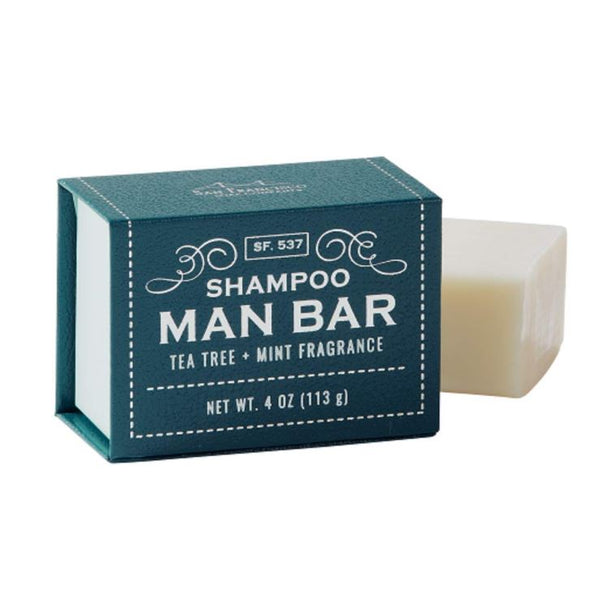 San Francisco Soap Company MAN BAR Mini Solid Shampoo 4oz 113g