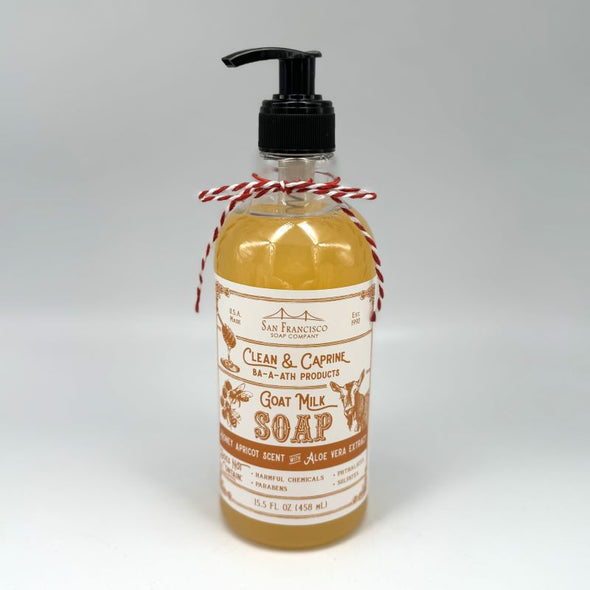 San Francisco Soap Co Clean & Caprine Goat Milk Hand Soap 15.5oz 458ml