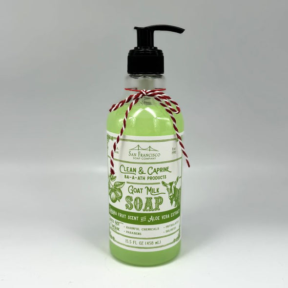 San Francisco Soap Co Clean & Caprine Goat Milk Hand Soap 15.5oz 458ml