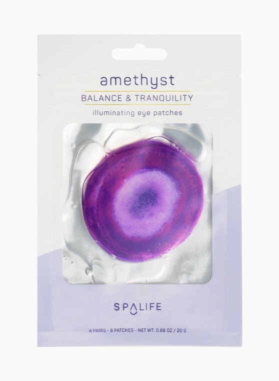 Spa Life Illuminating Eye Patches - Amethyst