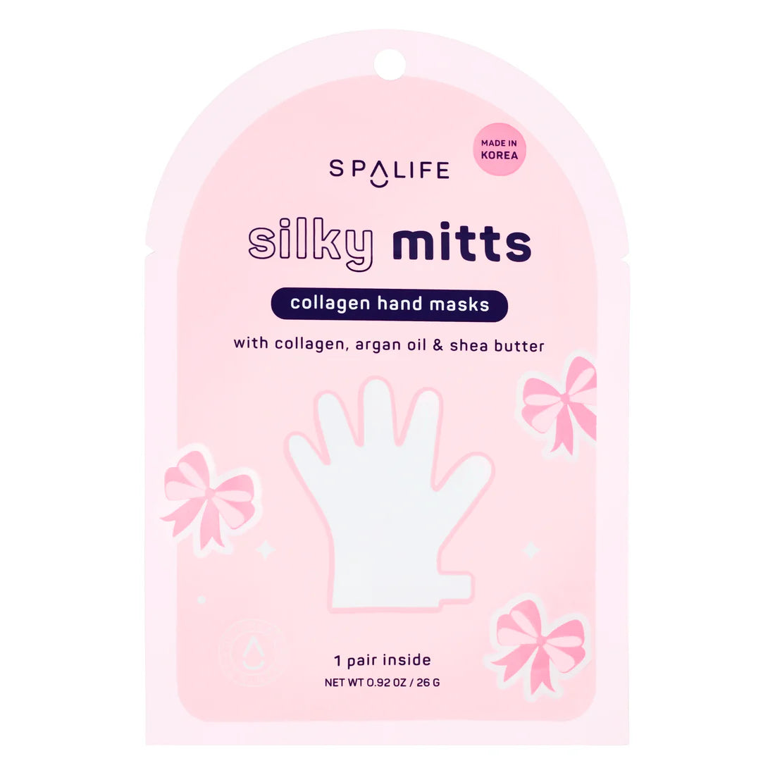 SpaLife Silky Mitts Collagen Hand Gloves