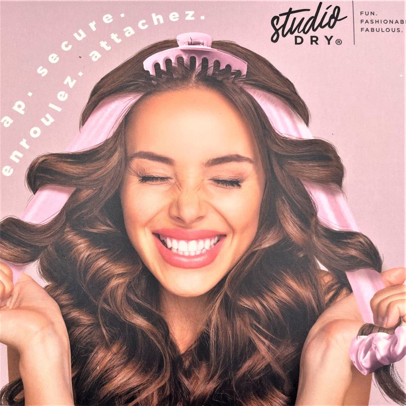 Studio Dry 4pc Satin Heatless Curling Set