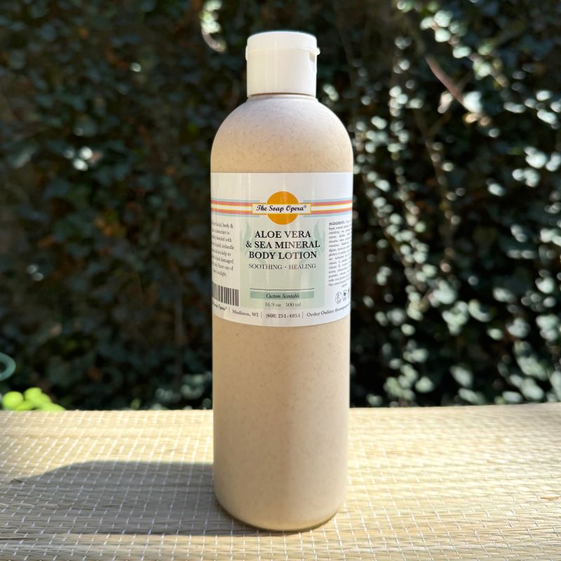 The Soap Opera Aloe & Sea Mineral Total Body Lotion (Custom Scentable)