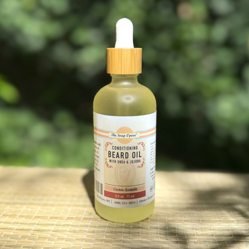 The Soap Opera Shea & Jojoba Conditioning Beard Oil 2.5oz 75ml (Custom Scentable)