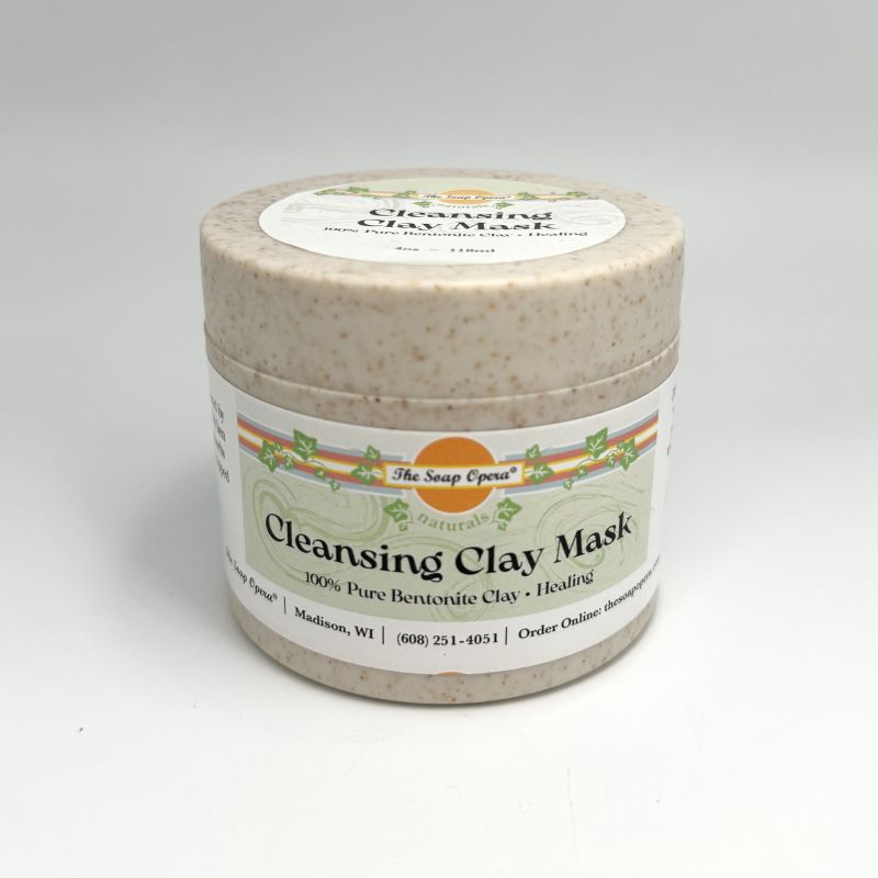 The Soap Opera Naturals Cleansing Bentonite Clay Mask 4oz 118ml