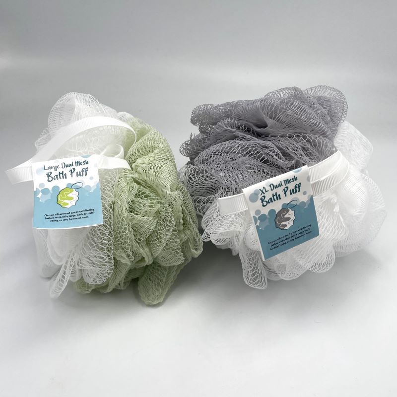 The Soap Opera Dual Mesh Bath Puff