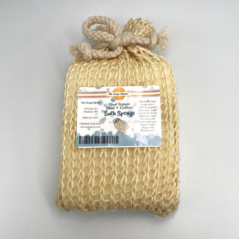 The Soap Opera Dual Texture Bath Sponge