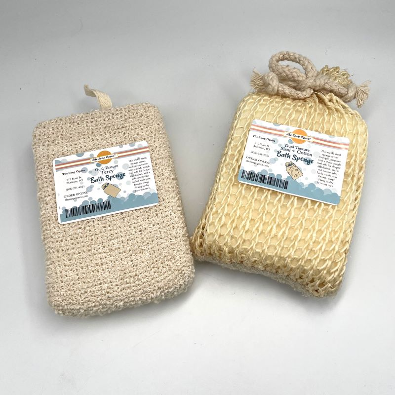 The Soap Opera Dual Texture Bath Sponge