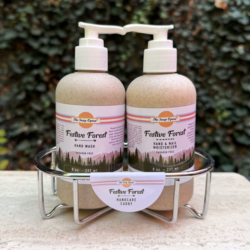 The Soap Opera Hand Care Caddy - Festive Forest