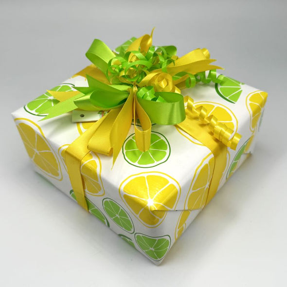 Gift Wrap - Lemon Lime