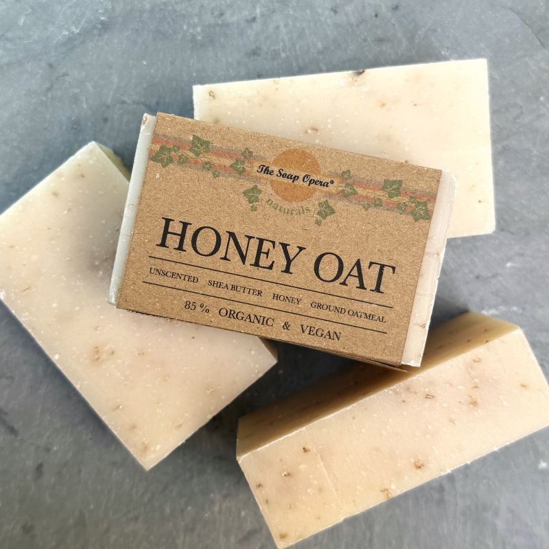 The Soap Opera Naturals Bar Soap 4oz - Honey Oat (Unscented)